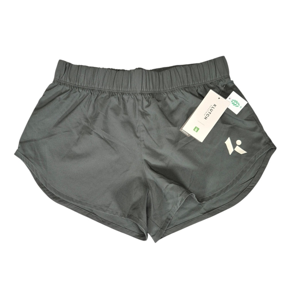 New Balance Klutch Athletics Womens Medium Olive Running Athletic Shorts NWT